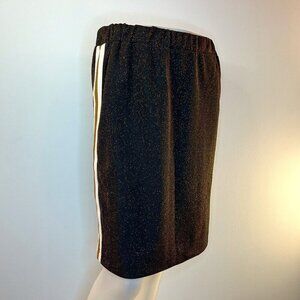 CREAM Women's Brown Sparkle Over Knee Holly Skirt - NWT